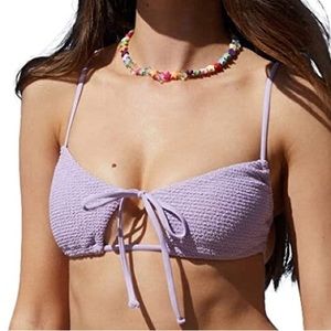 Lilac bikini top